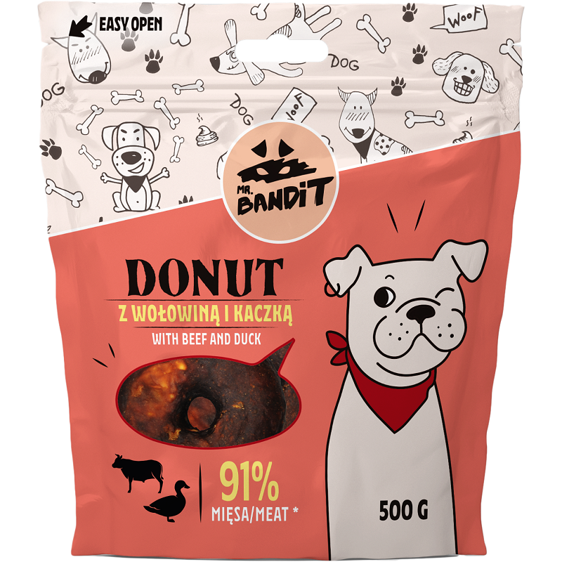 Mr.Bandit DONUT z wołowiną...