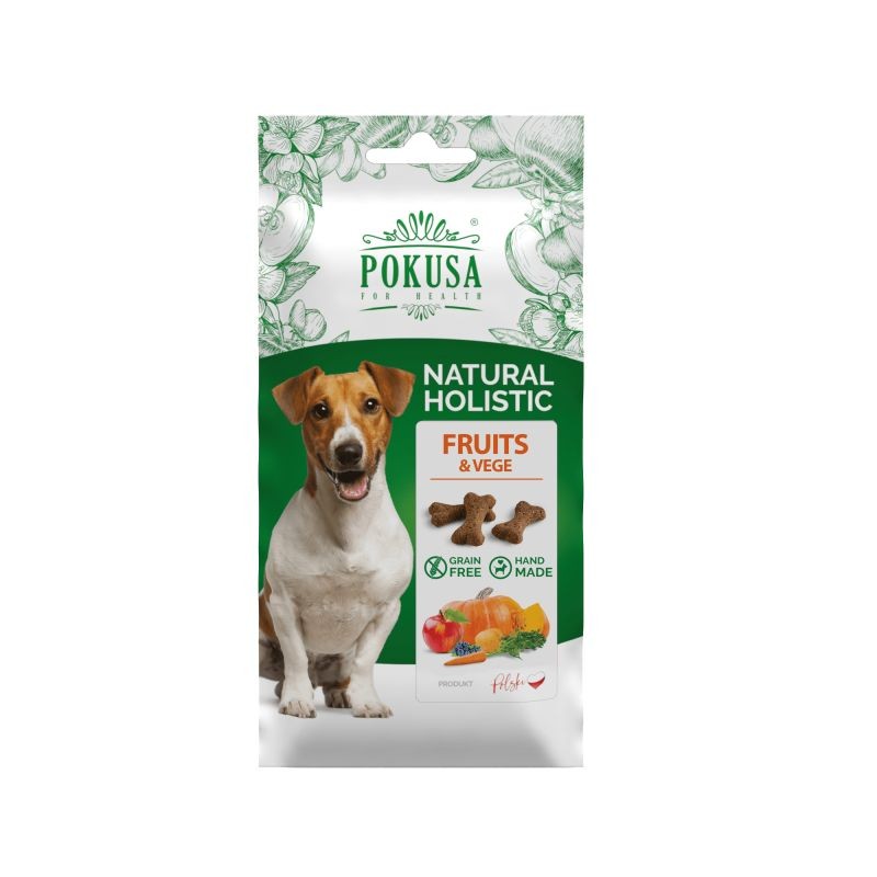 Pokusa Fun&Mniam Psiasteczka Fruit & Vege 50g