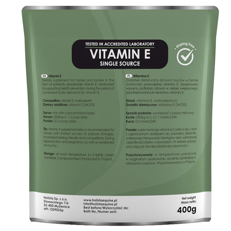 HolistaEquine Vitamin E...