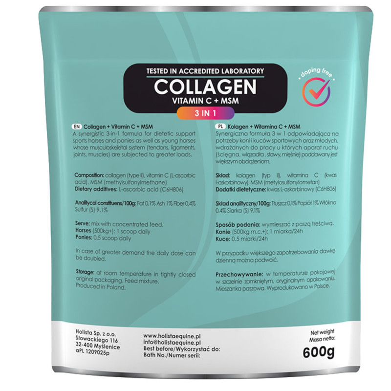 HolistaEquine Collagen 3 in...