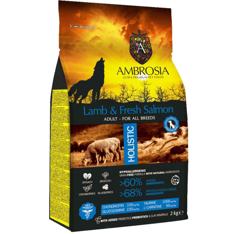 Ambrosia Jagniecina Zestaw z Mokra karma puszka ollo 400g