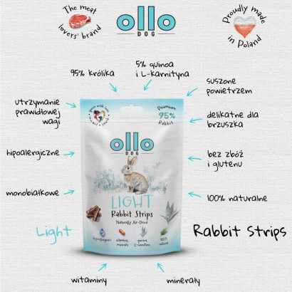 OLLO Air Dried Light Rabbit...