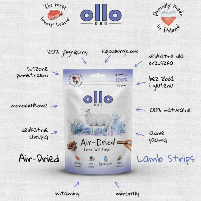 OLLO Air Dried 100% Lamb...