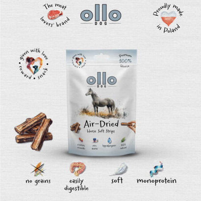 OLLO Air Dried 100% Horse...