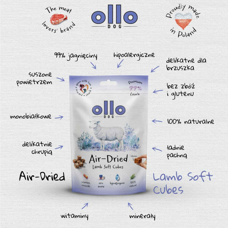 Ollo Air Dried Lamb Soft...