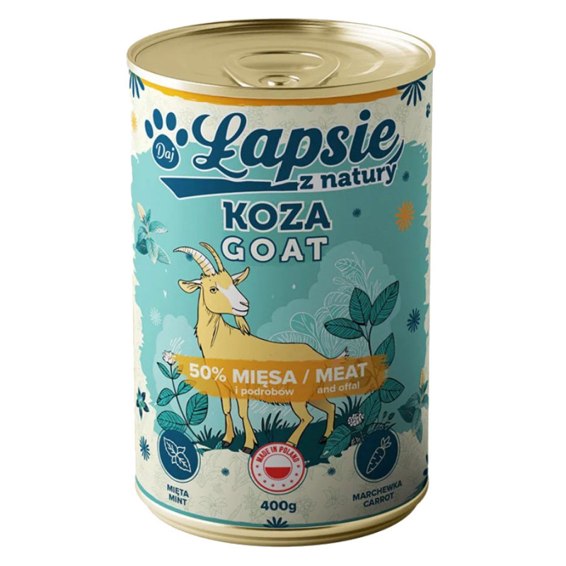 ŁAPSIE Mokra Karma Kozina Z...