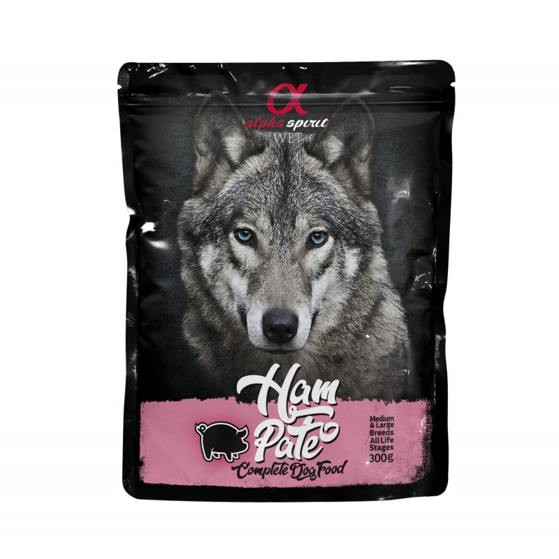 Alpha Spirit Ham Pate Pasztet z wieprzowiny 300g Alpha Spirit Ham Pate Pasztet z wieprzowiny 300g