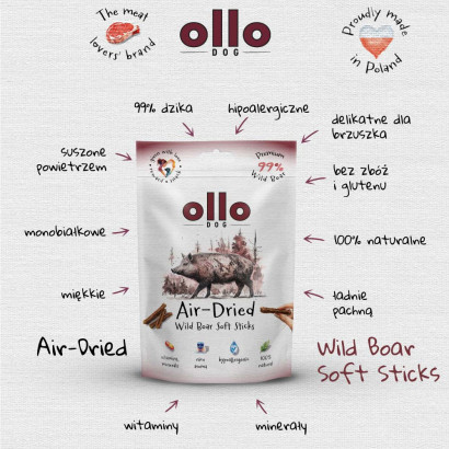 OLLO Air Dried Wild Boar...
