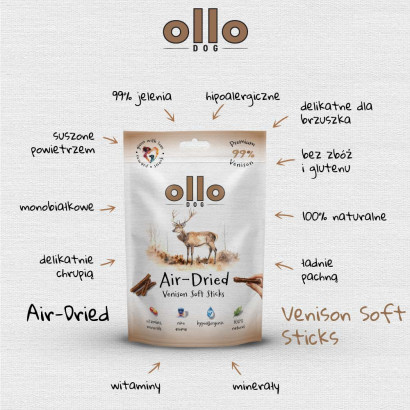 OLLO Air Dried Venison Soft...