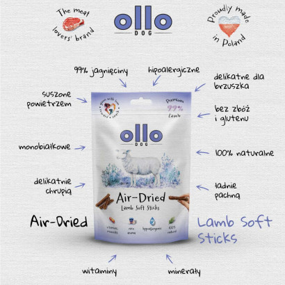 OLLO Air Dried Lamb Soft...