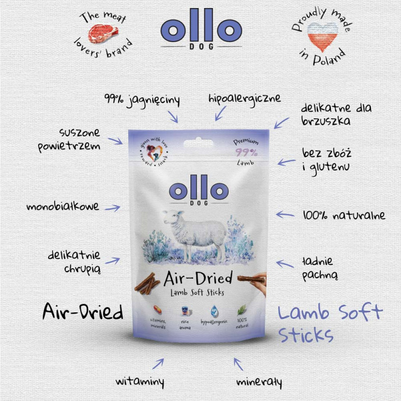 OLLO Air Dried Lamb Soft...