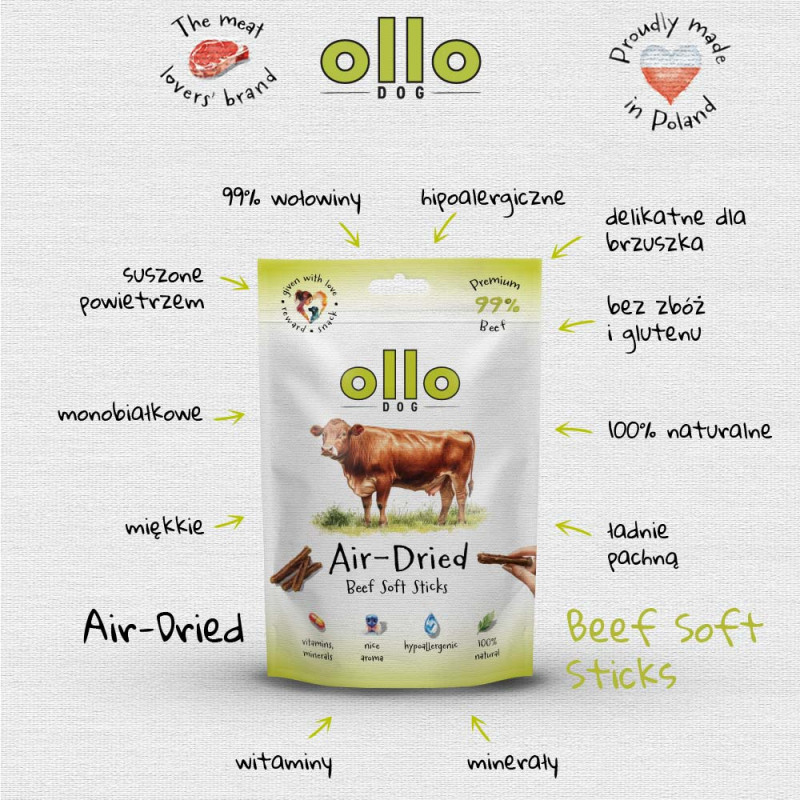 OLLO Air Dried Beef Soft...