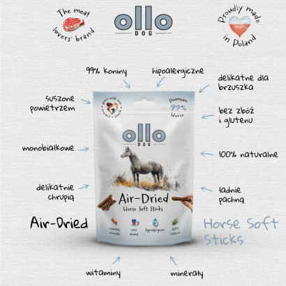 OLLO Air Dried Horse Soft...