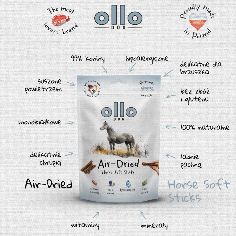 OLLO Air Dried Horse Soft...