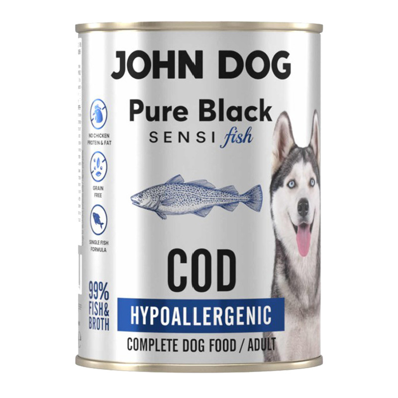 John Dog Pure Black Fish...