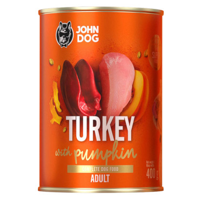 JOHN DOG Indyk z dynią...