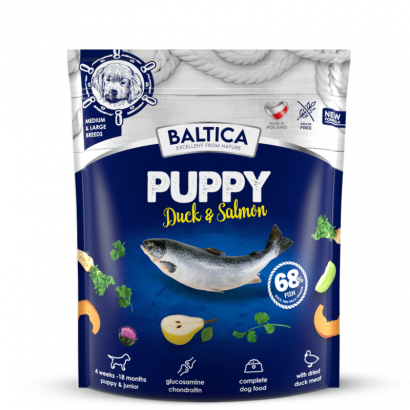 BALTICA Puppy Duck & Salmon ML 1kg