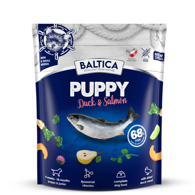 BALTICA Puppy Duck & Salmon Small 1kg