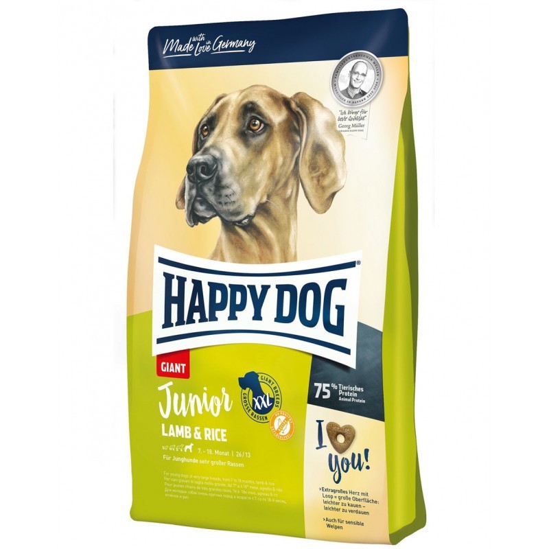 Happy Dog Junior Giant Lamb&Rice 4kg